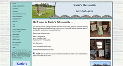 Desktop Screenshot of katiesmercantile.com